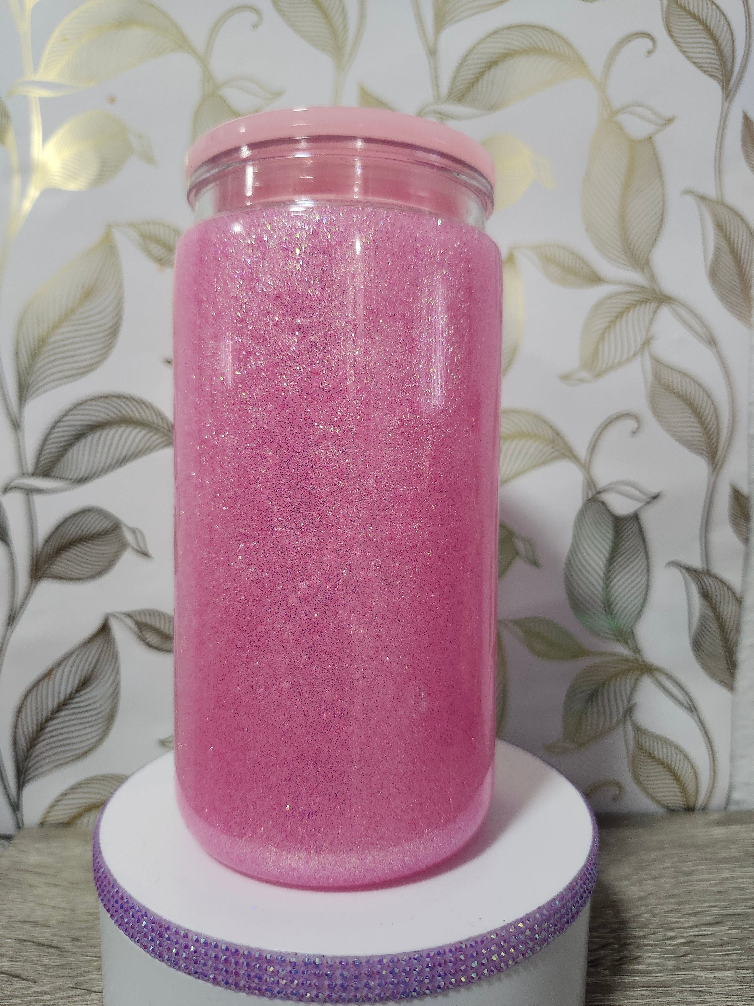 16oz Fine Glitter Cup-Premade you choose the wrap