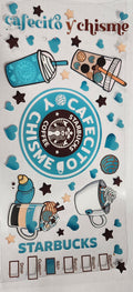 Cafecito Starbies blue