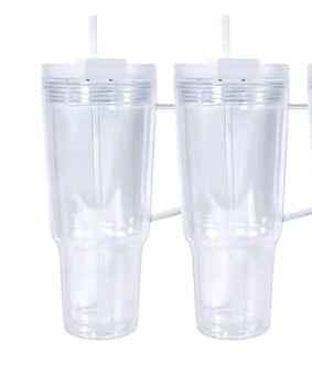 40oz snowglobe tumbler
